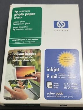 HP Glossy Photo Paper Glossy Value Pack
